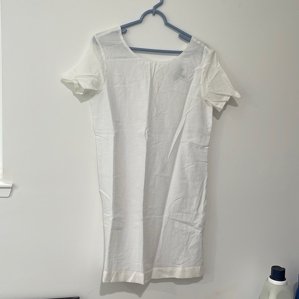 Theory Button Back Dress Tunic